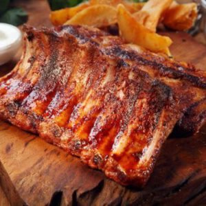 Afbeelding gemarineerde spareribs