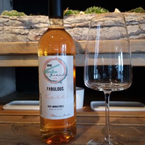 Afbeelding een fles Fabulous- rose Monastrell