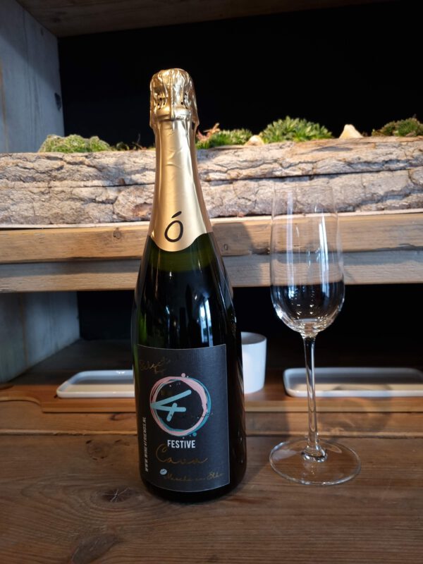 Afbeelding fles Festive Cava witte wijn