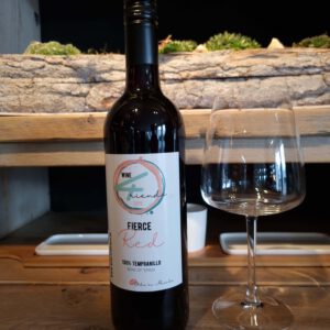Afbeelding een fles Fierce Red Tempranillo